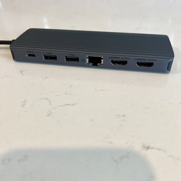 Anker 14-in-1 USB C Hub Laptop Docking Station Triple Display 4K HDMI 1080P VGA - Picture 6 of 14